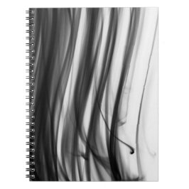 Espiral Caderno preto do fogo III pelo artista C.L. Brown