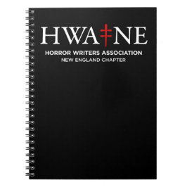 Espiral Caderno Preto HWE-NE para Eventos 6/25