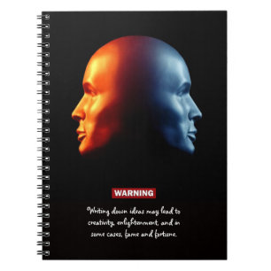 Espiral Caderno principal Dois-Enfrentado de Janus
