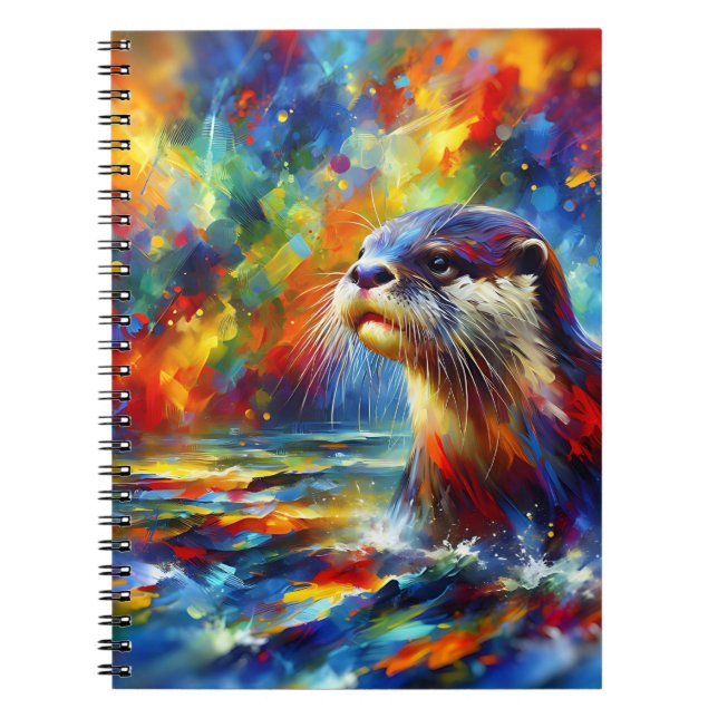 Espiral Caderno Prism Splash Otter (Frente)