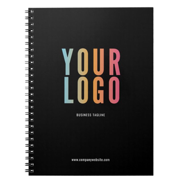 Espiral Caderno Promocional com Logotipo Personalizado da  (Frente)