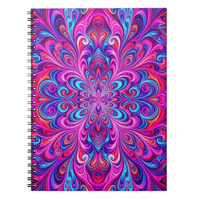 Espiral Caderno Psykodelik Psyko-Daizie (Frente)