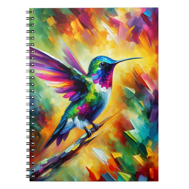 Espiral Caderno Radioso Beija-Flor Dawn (Frente)