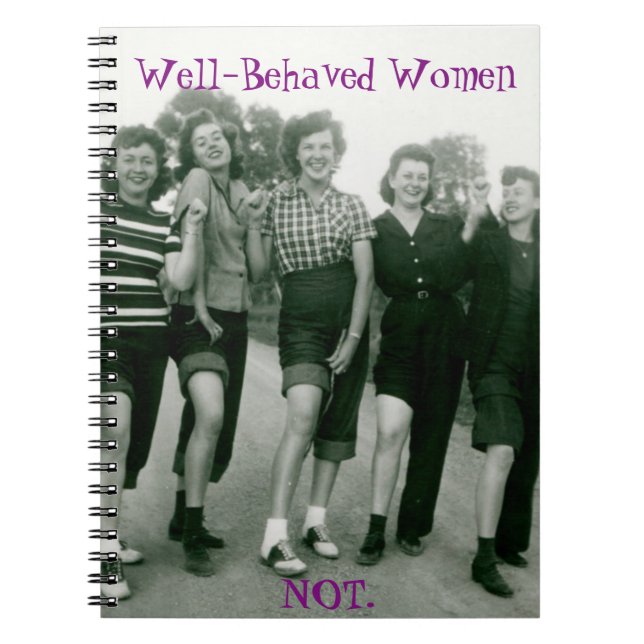 Espiral Caderno rebelde retro, Rockabilly (Frente)