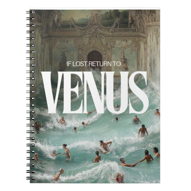 Espiral Caderno Retorno a Vênus (Frente)