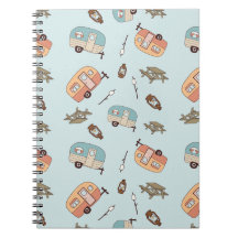 Caderno Retro Camper