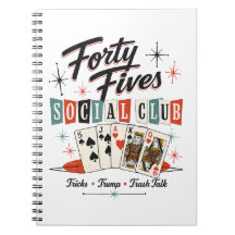 Caderno Retro do Forty Fives Social Club