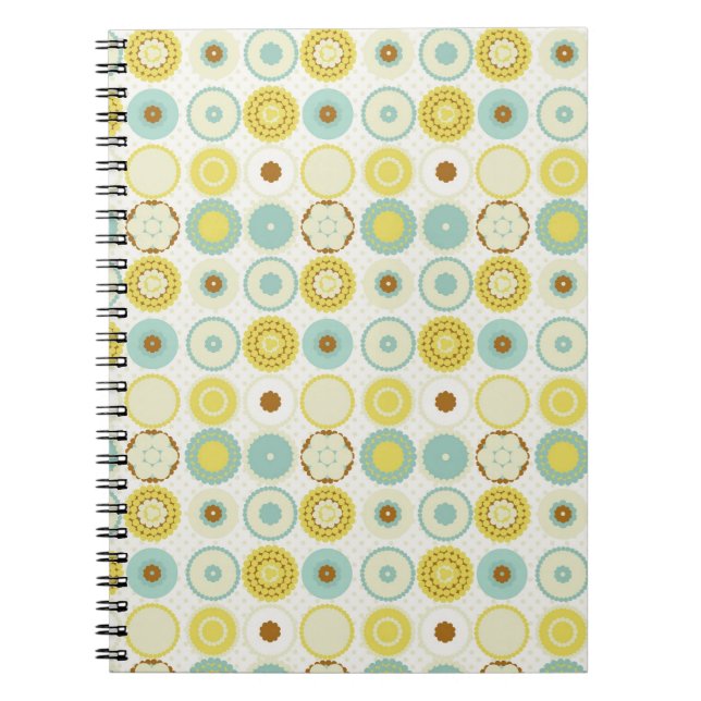 Espiral Caderno retro doce (Frente)