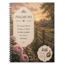 Caderno Salmos 19:1