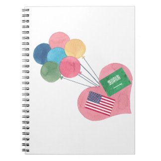 Espiral caderno saudita-americano