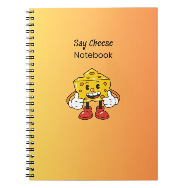 Espiral Caderno Say Cheese (Frente)