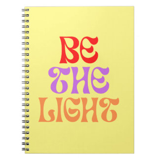 Espiral Caderno Seja a Luz
