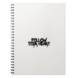 Espiral Caderno Siga Seu Coração