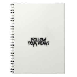 Espiral Caderno Siga Seu Coração