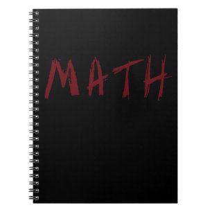 Espiral Caderno simples da MATEMÁTICA