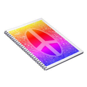 Espiral Caderno Sinal de Paz de Ipanema