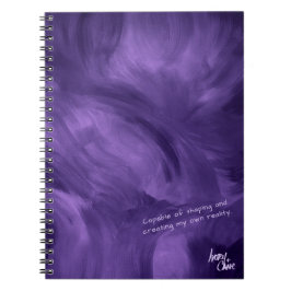 Espiral Caderno Spira Roxo Violeta Haze de Fluxo Livre SPW
