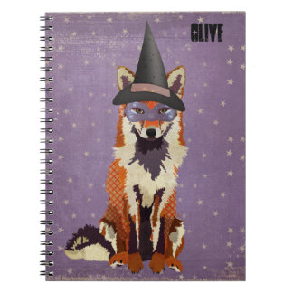 Espiral Caderno Starring da bruxa de Foxxy
