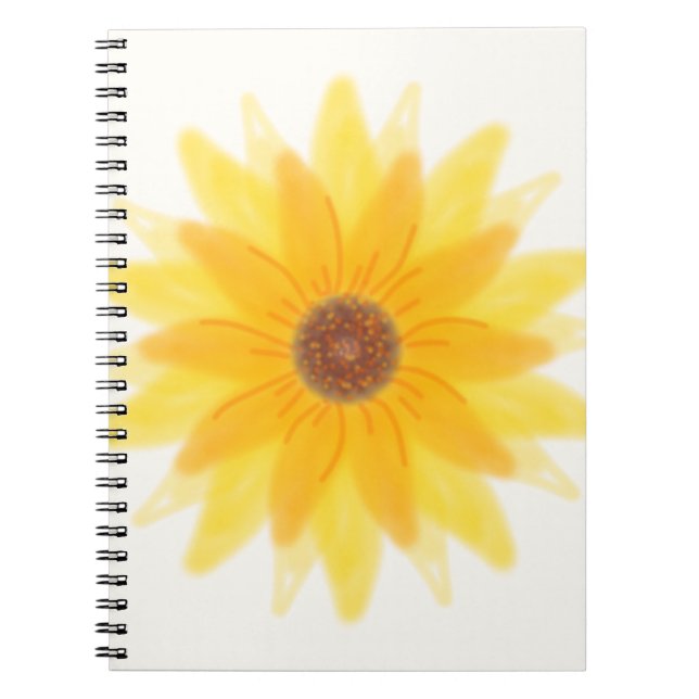 Espiral Caderno Sunshine Bloom (Frente)