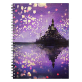 Espiral caderno tangled do castelo do filme (80 páginas