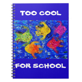 ESPIRAL CADERNO TOO COOL FOR SCHOOL