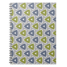 Caderno Triângulo Boho Suave