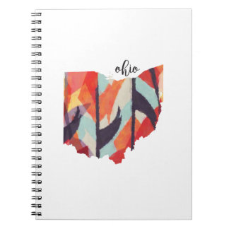 Espiral Caderno tribal do design de Ohio