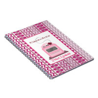 Caderno tribal & retro da receita do fogão
