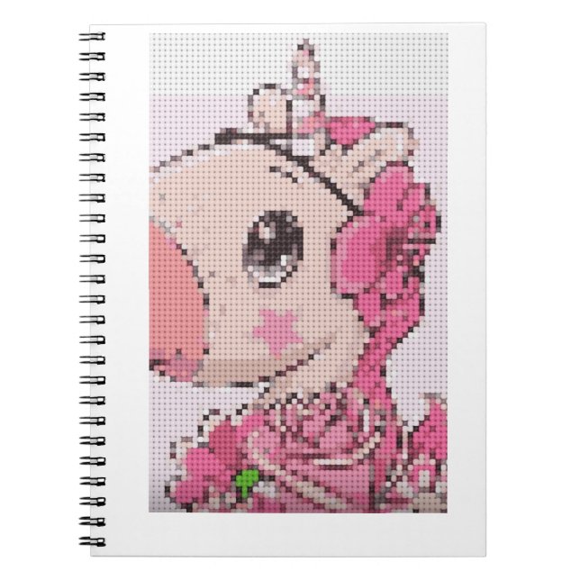 Espiral Caderno Unicórnio Blossom Belle  (Frente)
