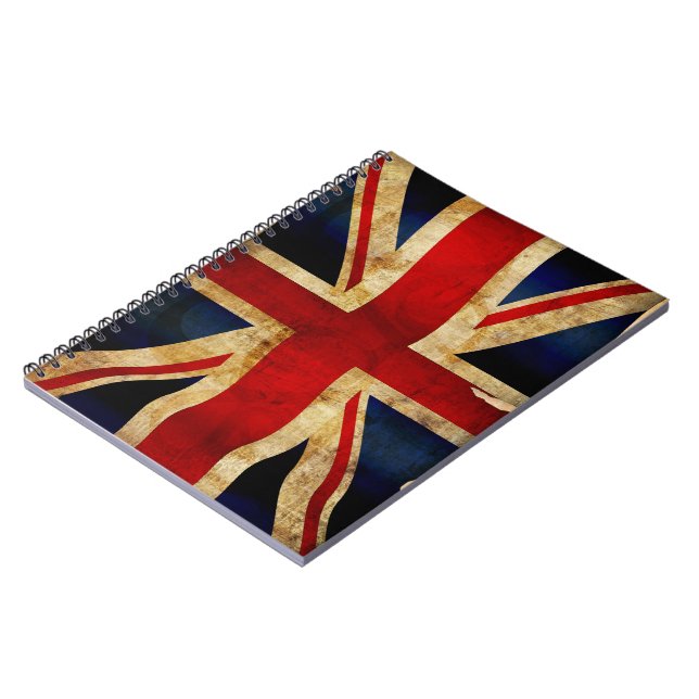 Espiral Caderno Union Jack (Left Side)