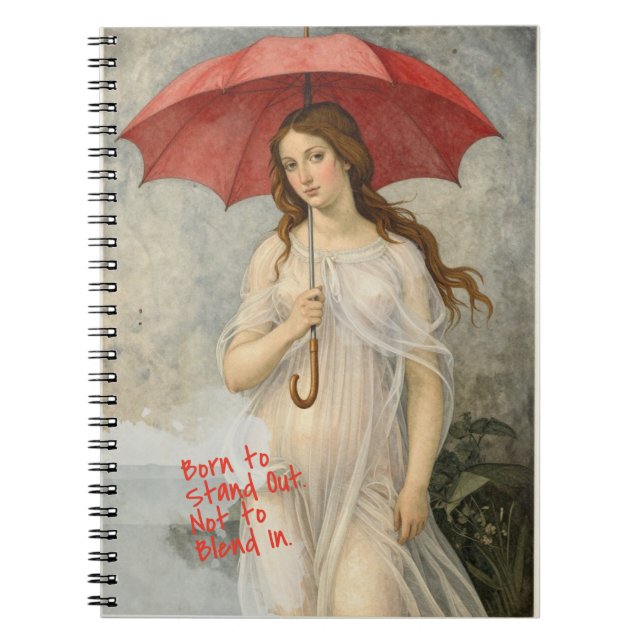 Espiral Caderno Vênus Sandro Botticelli (Frente)