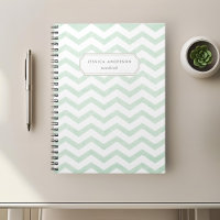 Caderno Verde Moderno