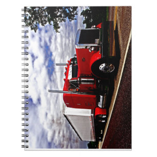 Espiral Caderno vermelho de Sensenig Peterbilt 379