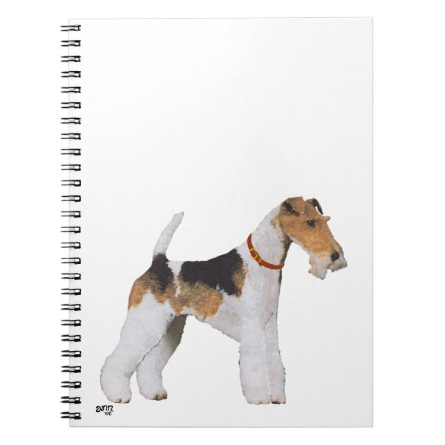 Espiral Caderno Wire Fox Terrier (Frente)