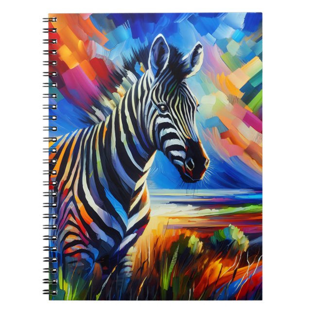 Espiral Caderno Zebra Espírito Colorido (Frente)