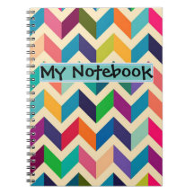 Caderno - Zigzag Multicolorido