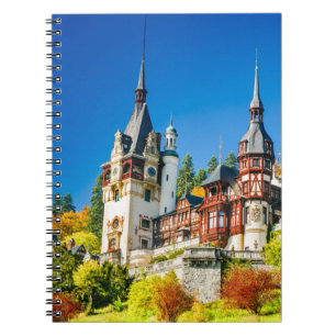 Espiral Castelo Sinaia de Peles do caderno da foto