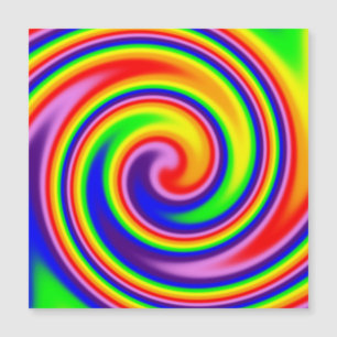 Espiral Colorida Brilhante Arco-íris