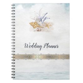 Espiral Conchas em Aquarela, Caderno do Mar