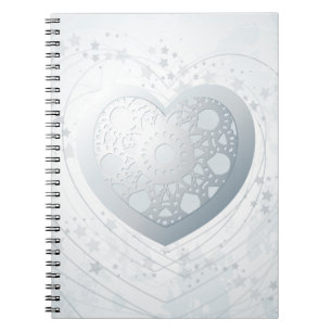 Espiral Coração de prata, caderno