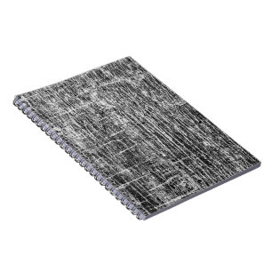 Espiral correr pelas paredes caderno