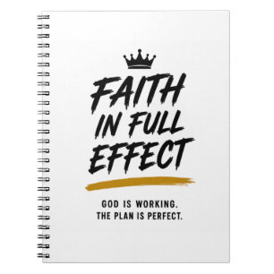 Espiral CREDO EM PLENO EFEITO — Caderno Inspirador