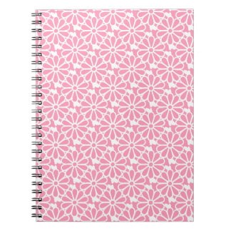 Espiral Daisy Chain - Caderno (Rosa Vibrante)