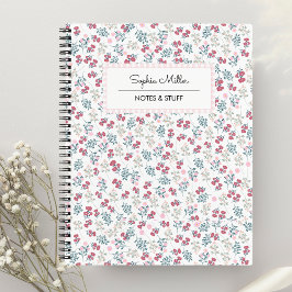 Espiral de notebook Floral de Coqueta Girly Aestét