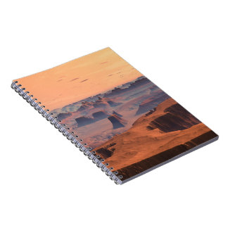 Espiral Deserto do caderno do SciFi de Kytherial do