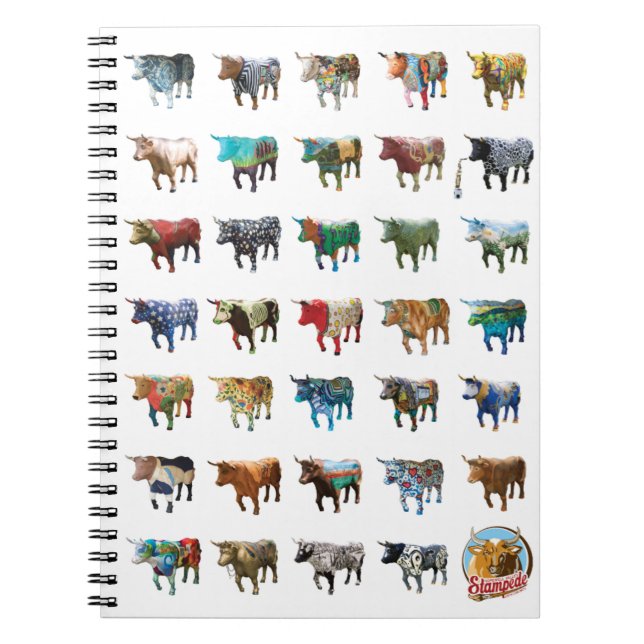 Espiral Design #2 do caderno dos bois do debandada (Frente)