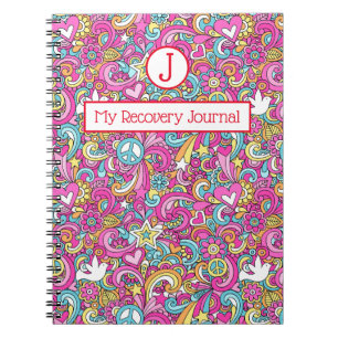 Espiral Diário de Recuperação Caderno Paz & Amor