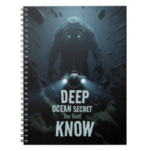Espiral Diário Secreto do Oceano Profundo – Caderno