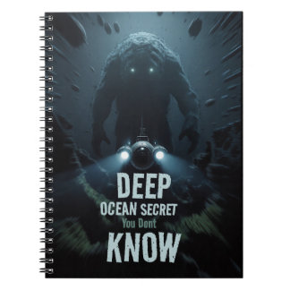 Espiral Diário Secreto do Oceano Profundo – Caderno