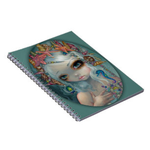 Espiral Do "princesa" caderno Seashell